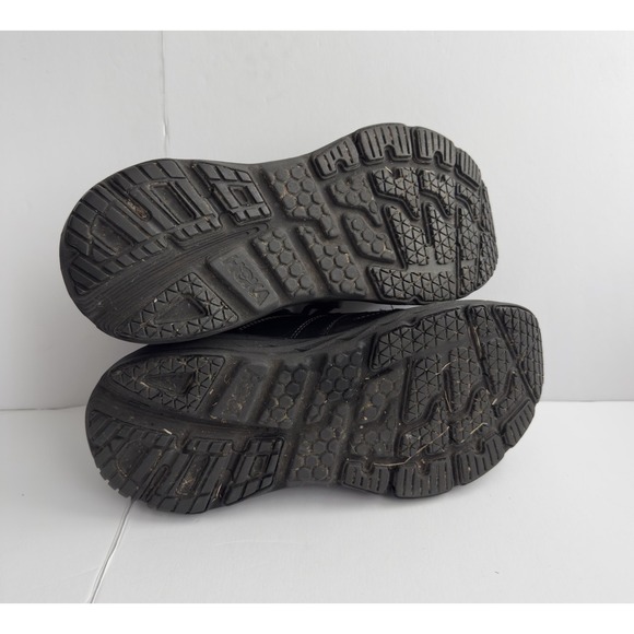 Hoka One One HOKA Bondi L Sneakers Shoes Black Raven Comfort Workwear Womens 9.5 - Picture 12 of 14